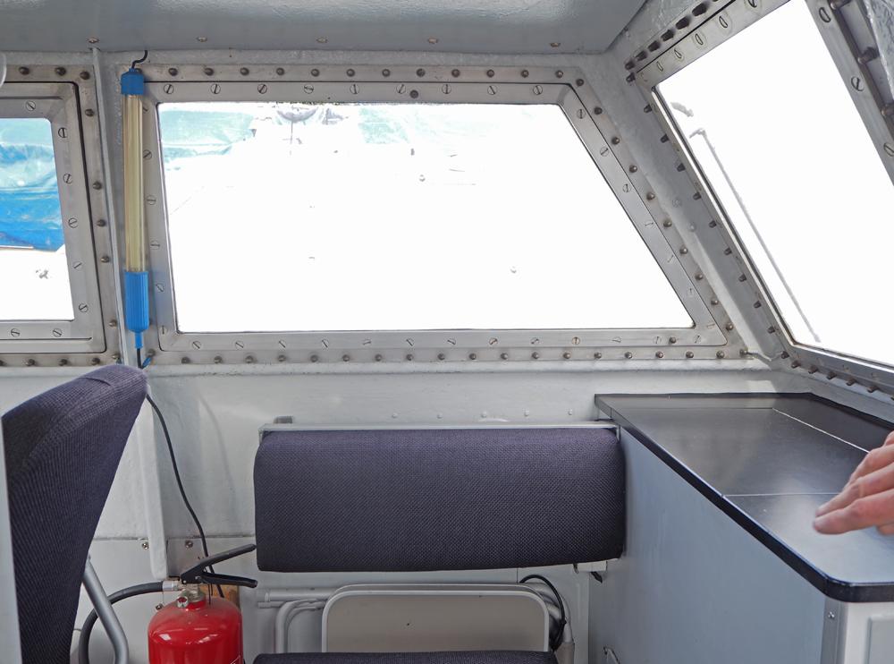 Steuerhaus, Innenausstattung